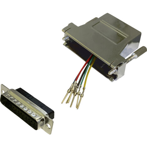 BKL Electronic 10121129 Adapter D-SUB-Stecker 25pol. - RJ12-Buchse 1 St. Single