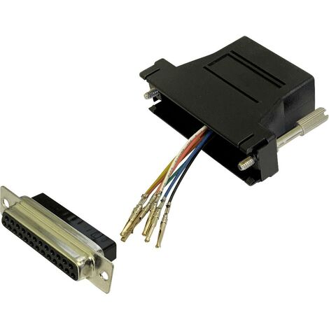 BKL Electronic 10121131 Adaptateur SUB-D femelle 25 pôles - RJ45 femelle 1 pc(s) Single X914342