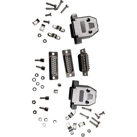 BKL Electronic 10122000 D-SUB Stecker 180 ° Polzahl: 9 Löten 1 Set