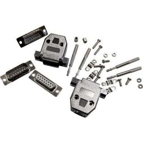 BKL Electronic 10122006 Spina SUB-D 180 ° Poli: 9 A saldare 1 pz.