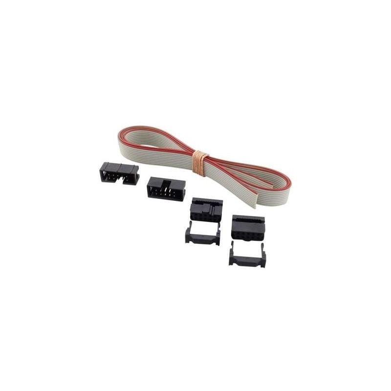 Set De Connectique Fil-À-Carte Avec Décharge De Traction Bkl Electronic 10122100 Pas: 2.54 Mm Nombre Total De Pôles: 10