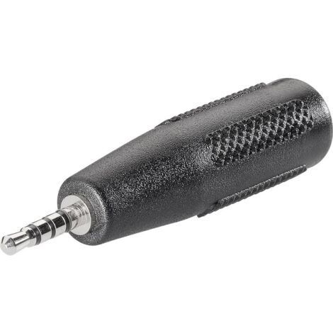 BKL ELECTRONIC 1102056 [1X JACK M LE 2.5 MM - 1X JACK FEMMINA 3.5 MM] 0.00 M NERO