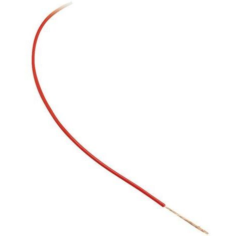 BKL Electronic 1501046 Fil de câblage LiY 1 x 0.25 mm² blanc 100 m