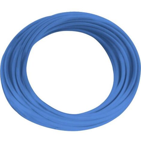 BKL Electronic 1502014/10 Cavo per cablaggi H05V-K 1 x 0.75 mm² Blu 10 m