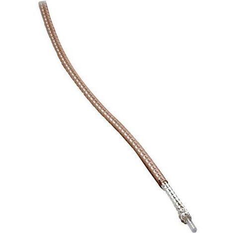 BKL Electronic 1511006/10 Koaxialkabel Außen-Durchmesser: 1.80 mm RG178 B/U 50 Ω  Transparent 10 m