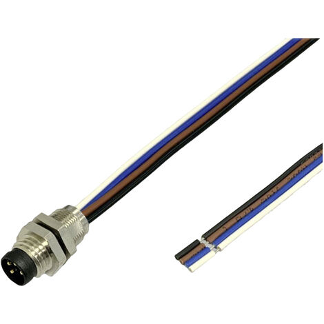 BKL Electronic 2701000 Sensor/Aktor Einbaustecker M8  0.2 m Polzahl Sensoren: 3 1 St.