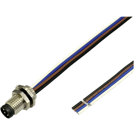 BKL Electronic 2701003 Sensor/Aktor Einbaustecker M8  0.2 m Polzahl Sensoren: 3 1 St.
