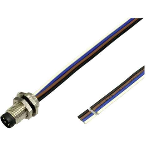 BKL Electronic 2701005 Sensor/Aktor Einbaustecker M8  0.2 m Polzahl Sensoren: 4.5 1 St.
