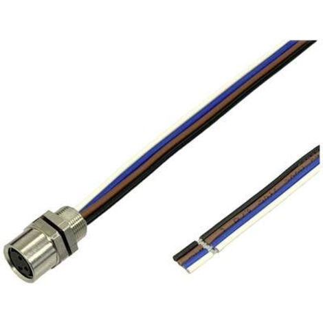 BKL ELECTRONIC 2701007 SPINA DA INCASSO PER SENSORE/ATTUATORE M8 2 M NUMERO P LES: 4 1 PZ.