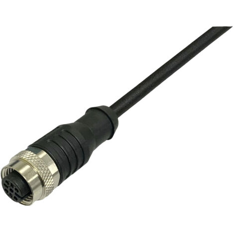 BKL Electronic 2702008 Sensor-/Aktor-Anschlussleitung M12 Kupplung, gerade 10 m Polzahl Sensoren: 4.