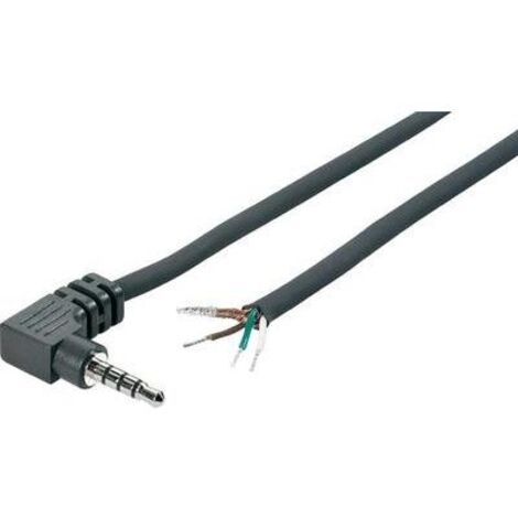 BKL ELECTRONIC AUDIOKABEL KLINKENSTECKER 3,5MM GEW 1,8M