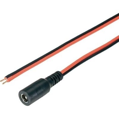 BKL ELECTRONIC CAVO PER BASSA TENSIONE PRESA A BASSA TENSIONE - CAVO ESTREMITÀ APERTA 5.5 MM 2.5 MM 2.5 MM 2 M 1 PZ.