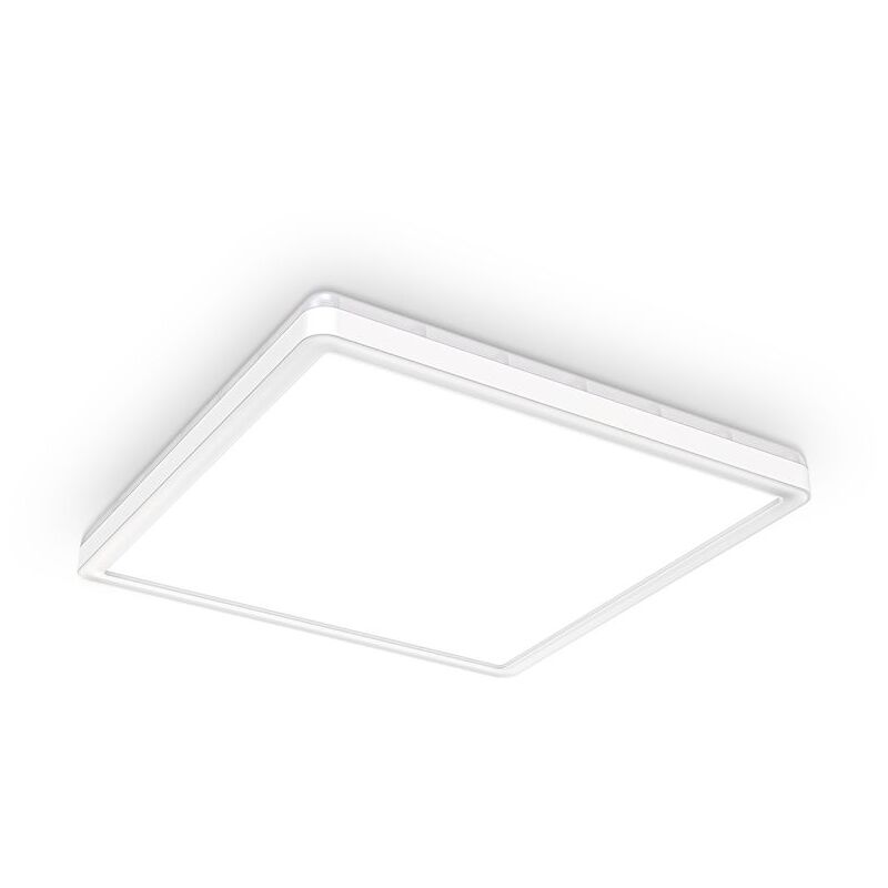 

18 Watt Panel LED cuadrado I Regulable I Ultra plano I Luz indirecta I Función de memoria I Luz de techo LED I Lámpara de techo I Color de luz blanca