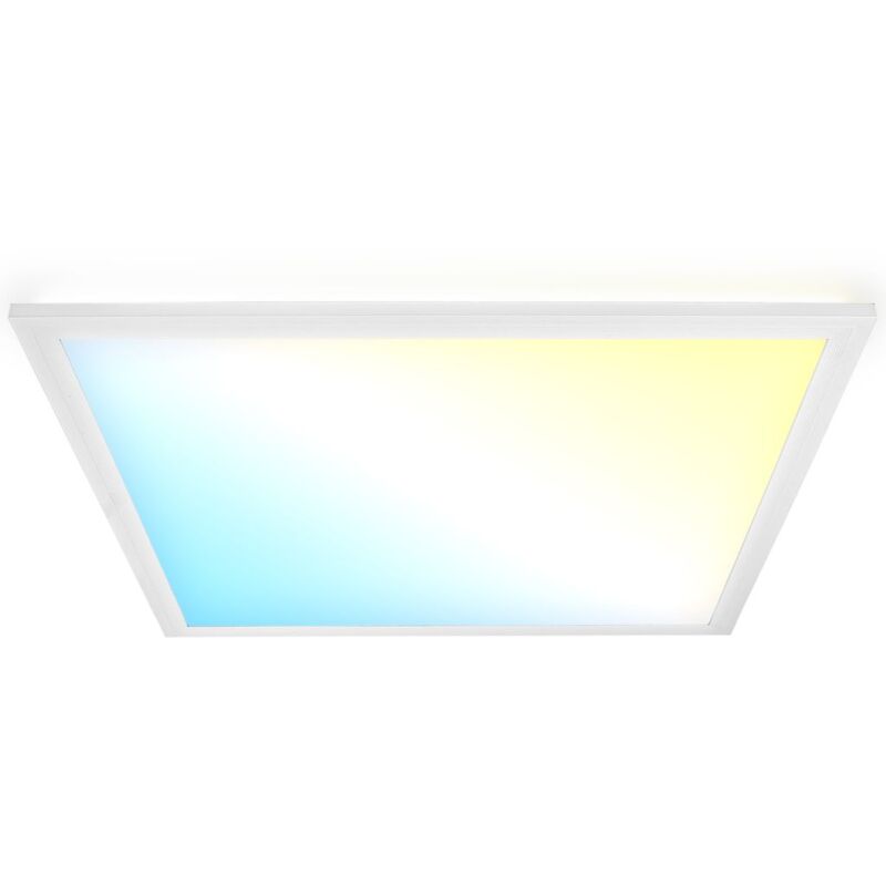 Image of 24 Watt soffitto led con telecomando i soffitto led dimmerabile i controllo della temperatura di colore i luce indiretta i 445x445x62 mm - B.k.licht