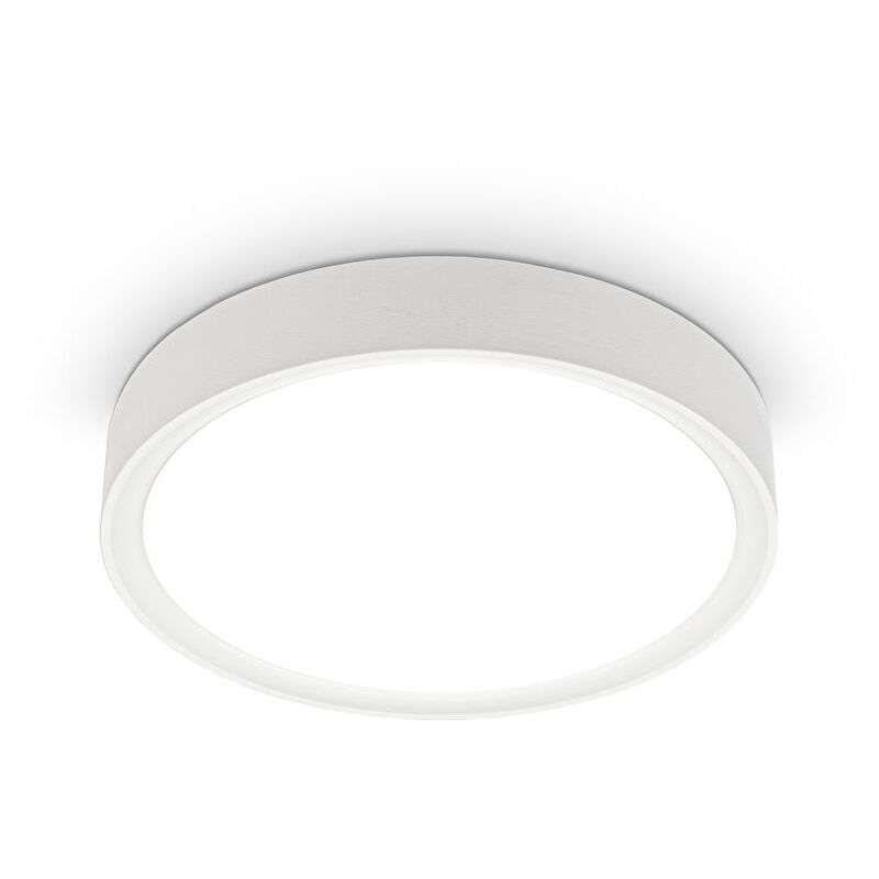 

I 12 W LED luz de techo I 4.000K I 25 cm de diámetro I 1.200 lumen I luz blanca neutra I blanco mate - B.k.licht