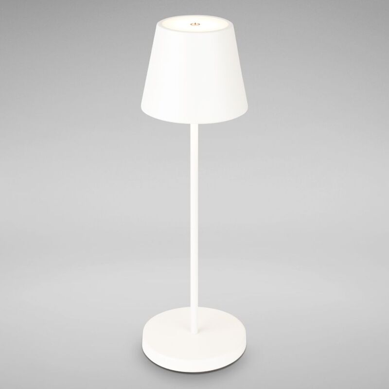 Image of B.k.licht - lampada da tavolo dimmerabile senza fili, lampada da comodino a led con touch come decorazione di balcone, esterno, camera da letto,