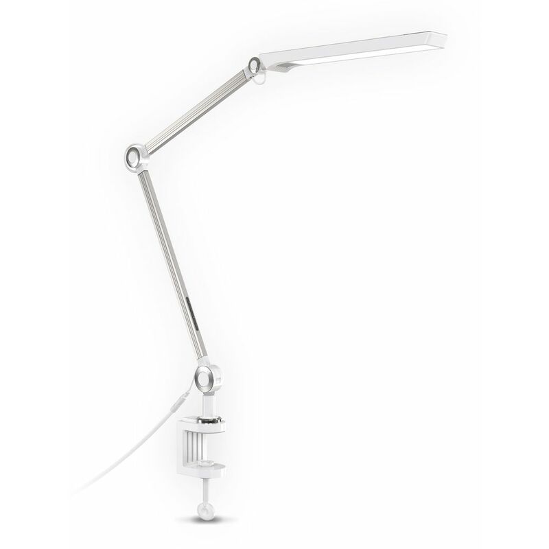 

B.K.Licht Lámpara de pinza LED I de montaje giratorio I de temperatura de color ajustable CCT I de regulación continua I 9W I lámpara de escritorio I