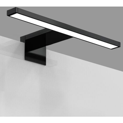 B.K.Licht Luce da specchio LED, 5W, luce bianca neutra 4000K, larghezza 30 cm, lampada per bagno, luce per trucco, illuminazione armadietto, 230V IP44