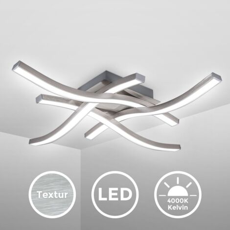 B.K.Licht Luci LED cucina sottopensile, 57.5cm, luce led calda