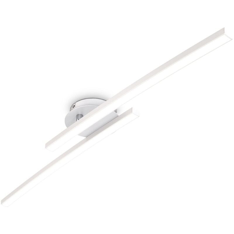 B.K.Licht Plafoniera LED, luce calda 3000K, LED