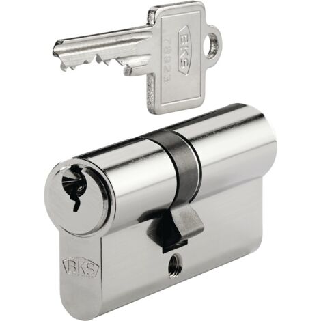 BKS Profildoppelzylinder PZ 8802 27/31mm NuG eins.Anz.Schlü.3 versch.-schl - B 8802 0002