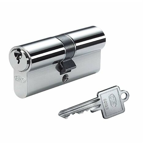 BKS Profil Doppelzylinder PZ 8812 50//65mm NuG Schlüssel 3 verschieden schließend