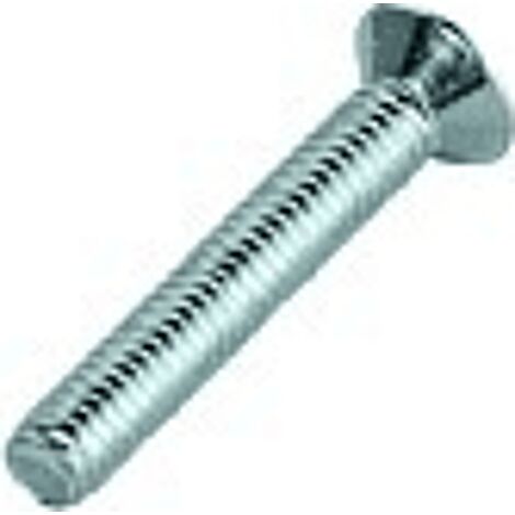 BKS PZZ-Stulpschraube,  M5x80mm,  B 7989,  für Profilzylinder,  Stahl vernickelt