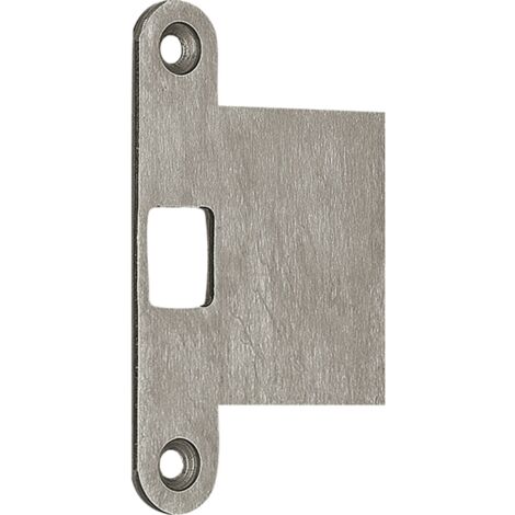 BKS Schließblech für Schnappriegel 1795 flach mit Lappen 100 x 62,5mm,Edelstahl
