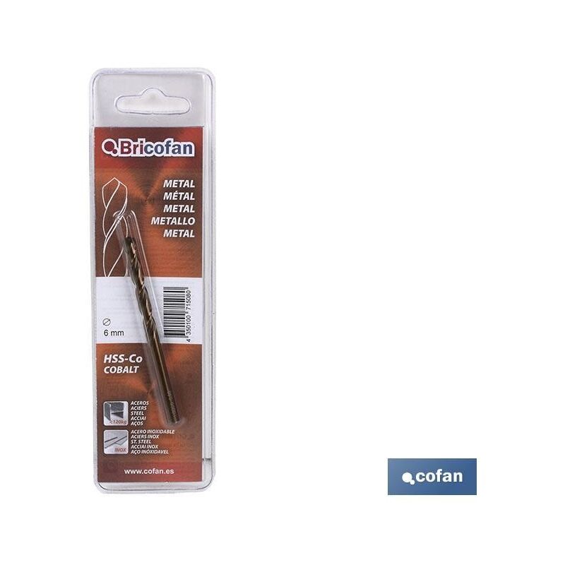 

Bl 1 uds broca hssco din338 bricofan 9 mm