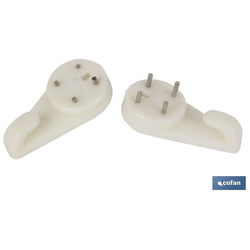

Bl 2 uds cuelgacuadros 30mm venta unitaria