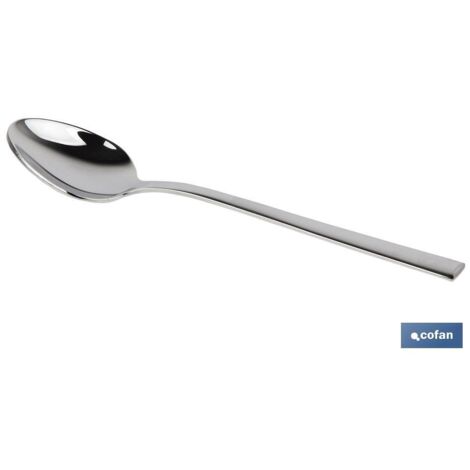 Bl 2uds Cuchara De Cafe INOX C-18/10 Modelo Bari 2 mm