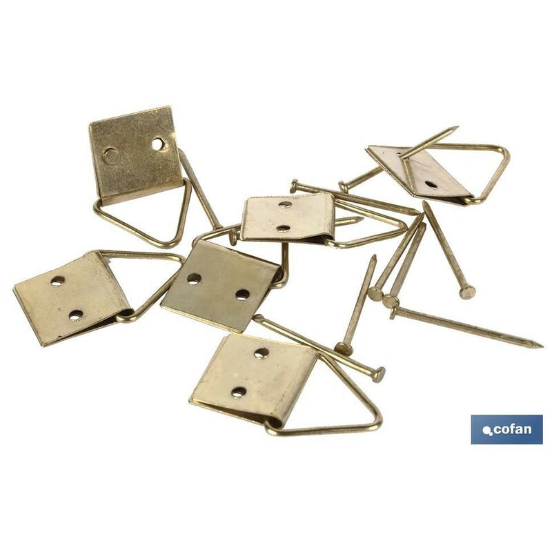 

Bl 6 uds cuelgacuadros 14 x 14mm venta unitaria