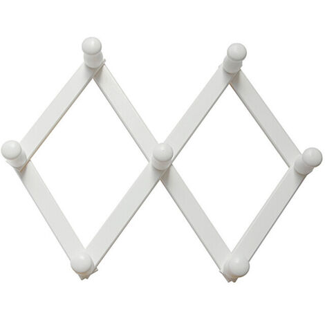 BL APPENDIABITI ESTENSIBILE A 7 GANCI BIANCO Q.TA 2