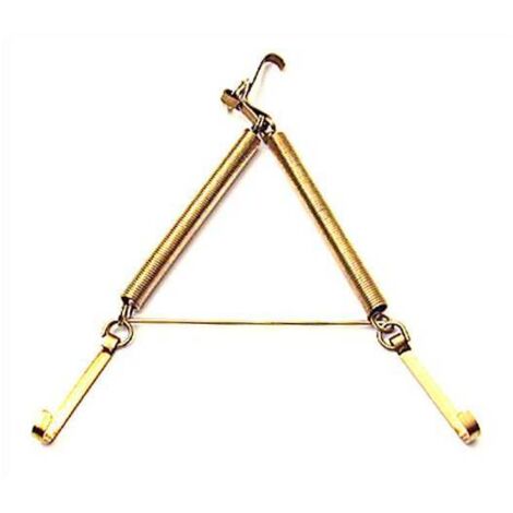 BL APPENDIPIATTI A MOLLA OTTONATO 12X16 CM (PZ.2)