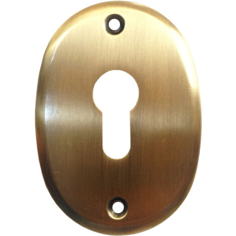 BL BOCCHETTA PROFILO EUROPEO C/FORI BRONZATO- METAL STYLE- 1,0 blister