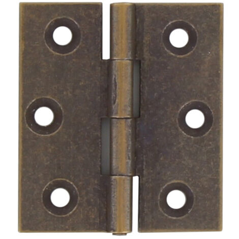 BL CERNIERA FRESATA PIANA OTTONE BRO 60X50 MM 2 PZ- MARIVA- 6,0 blister