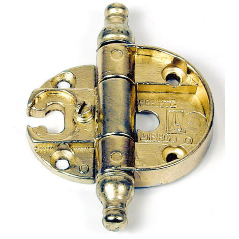 BL CERNIERA PER MOBILI A0056 OTTONATA DA 2 PZ- 5,0 blister