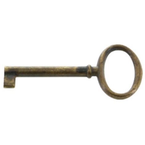 BL CHIAVE P/MOBILI 33706 MM OTTONE ANTICATO