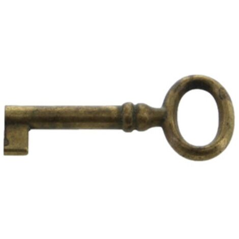 BL CHIAVE P/MOBILI 33718 24X56 MM OTTONE ANTICAT