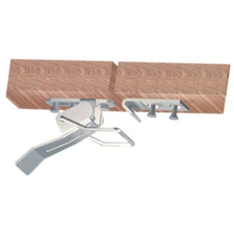 BL CHIUSURA P/TAVOLO A LEVA FERRO ZINC 77 MM 2 PZ