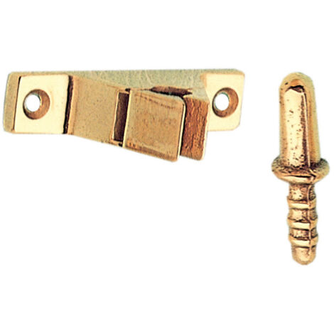 BL FERMAPORTA A PINZA OTTONATO- 5,0 blister