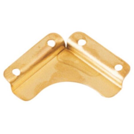 BL FERMASPECCHI LISCIO OTTONATO 30X30 MM 4 PZ