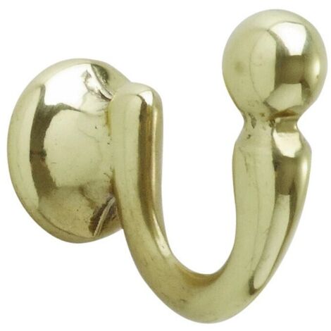 BL FERMATENDA GANCIO SFERA 33X26 ORO LUCIDO 2 PZ