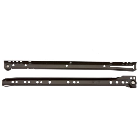 BL GUIDA PER CASSETTI 50 CM MARRONE 2 PZ