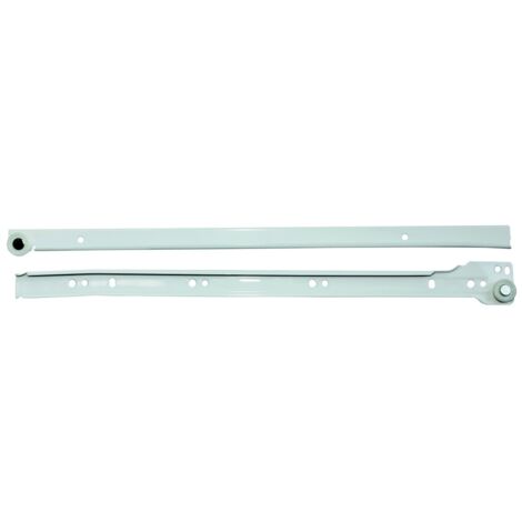 BL GUIDA PER CASSETTI 60 CM BIANCHO 2 PZ