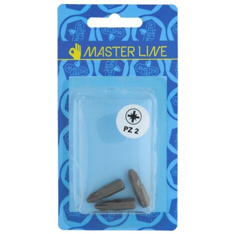 BL INSERTO POZIDRIV PZ1 DA 25 MM 3 PZ
