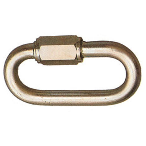 BL MAGLIA DI GIUNZIONE ACCIAIO ZINCATO  5 MM 2 PZ- 5,0 blister