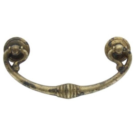 BL MANIGLIA 03027 121X58 MM OTTONE ANTICATO