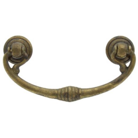 BL MANIGLIA 03027 82X40 MM OTTONE ANTICATO