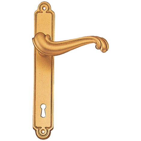 BL MANIGLIA OTTONE BRONZATO BAROCCO F.Y.